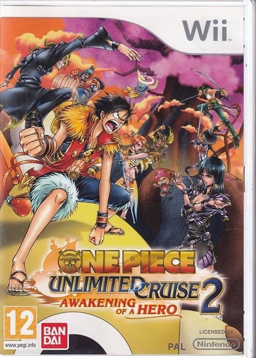 One Piece Unlimited Cruise 2 Awakening of a Hero - Nintendo Wii (B Grade) (Genbrug)